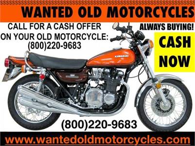 Wanted Old Motorcycles 