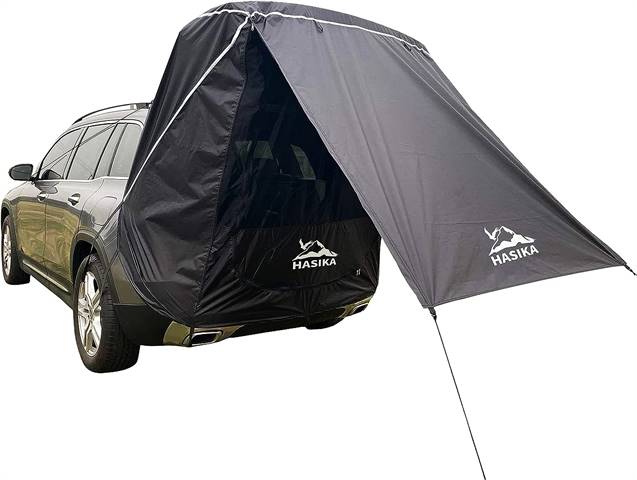 SUV Camping Tent Car Tailgate Shade Awning with Screen