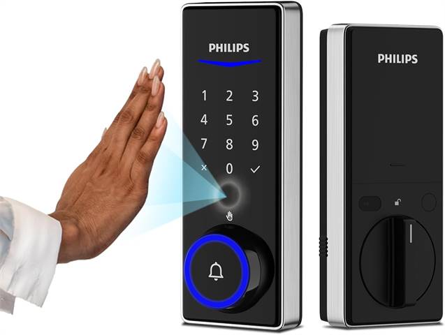  Philips Palm Recognition Wi-Fi Smart Deadbolt Lock