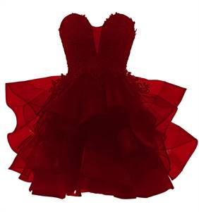 Strapless Tulle Homecoming Dress for Teens 