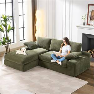 Living Room Furniture Sets - 99x69 L-Shaped Modular Sofa