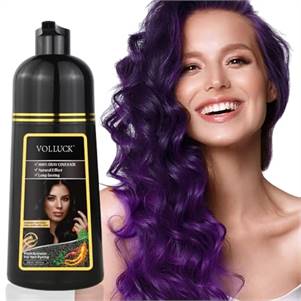  VOLLUCK Hair Dye Shampoo for Women Men