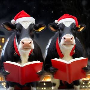 Christmas, Sing with the Cows