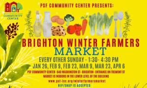  Brighton Winter Farmers Market