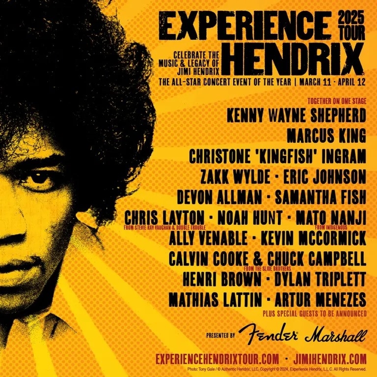 Celebrate The Music & Legacy Of Jimi Hendrix